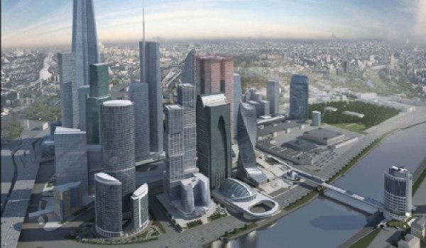 В 2014 году в «Москва-Сити» откроется МФК с Дворцом бракосочетания