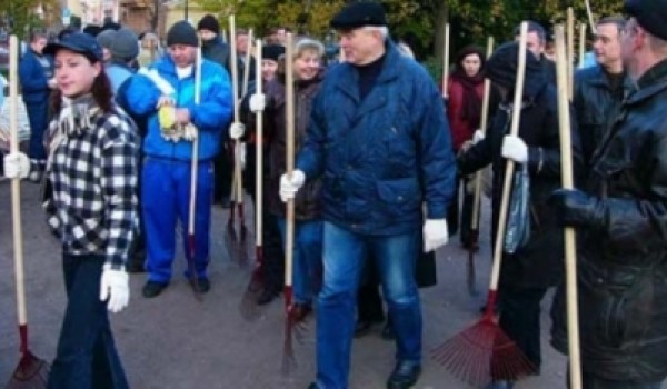 28 апреля будет выведено порядка 140 единиц техники, вывезено более 120 тонн мусора