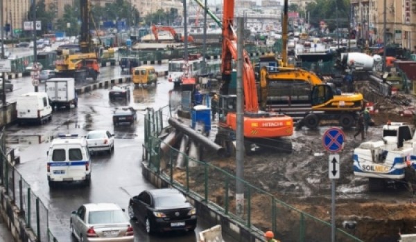 В 2012 году ряд объектов дорожного строительства Москвы будет сдан досрочно