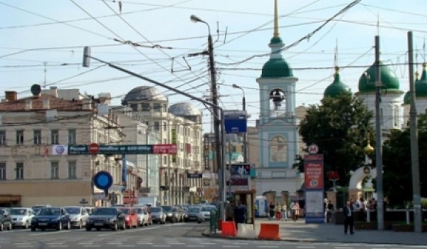 Новая пешеходная зона открылась в Тверском районе ЦАО Москвы