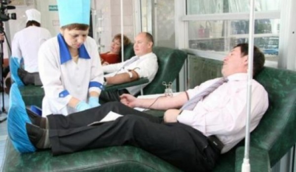 Москва практически полностью обеспечена донорской кровью