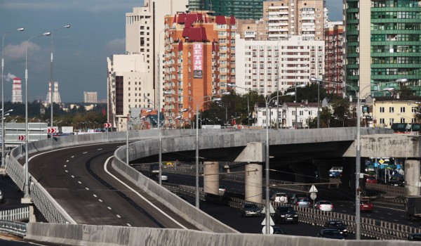 Реконструкция пяти транспортных развязок на МКАД пройдет в 2014 году