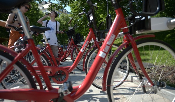Количество пунктов столичного велопроката увеличат до 500