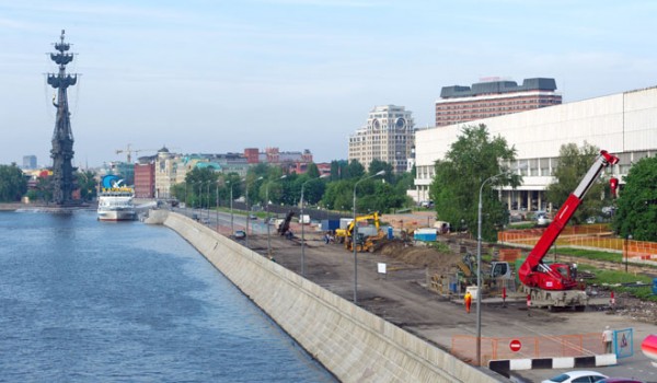 На Крымской набережной открывается пешеходная зона