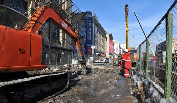 В 2014 году в Москве будет построено 76 километров дорог