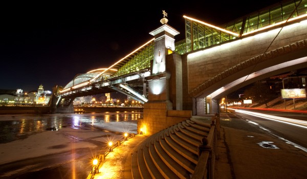 Для столичных мостов разработали необычную подсветку