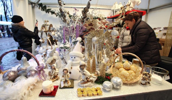 С 21 декабря по 8 января в Москве пройдут Рождественские ярмарки