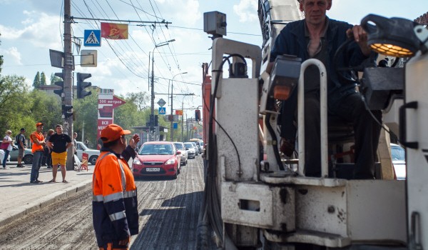 2013 году в Москве отремонтировано около 28 миллионов квадратных метров дорог