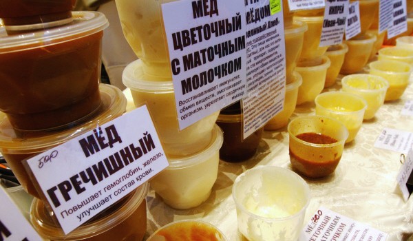 С 14 января по 1 февраля в Москве пройдет специализированная ярмарка меда