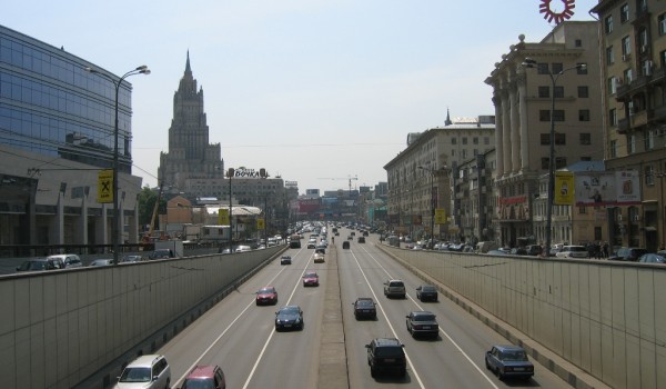 В апреле 2014 года скорость движения транспорта в центральной части города стала на 9% выше