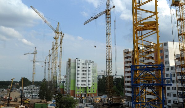 В 2014 году на территории новой Москвы буде построено около 1,6 млн кв. м жилья