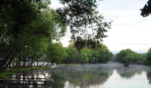 На юге столицы до конца августа реконструируют пруд Ангара