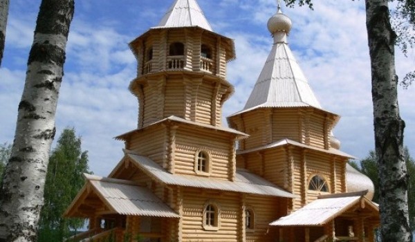 На международном IV фестивале «Казачья станица – Москва» храм-часовню построят за 1 день