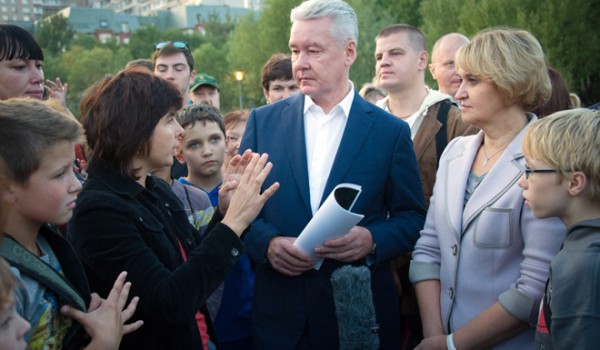 Сергей Собянин: Работы по благоустройству парка в пойме реки Битца в ЮЗАО завершены