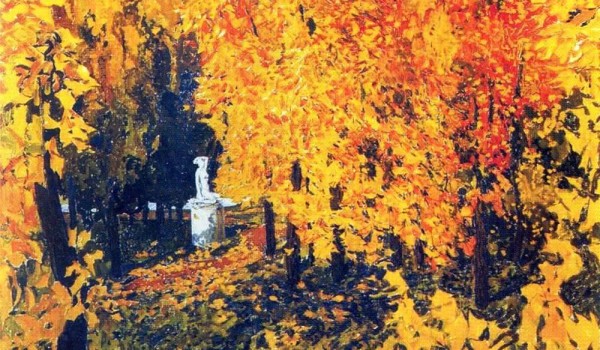 Скульпторы воссоздали скульптуру «Осень» в Нескучном саду