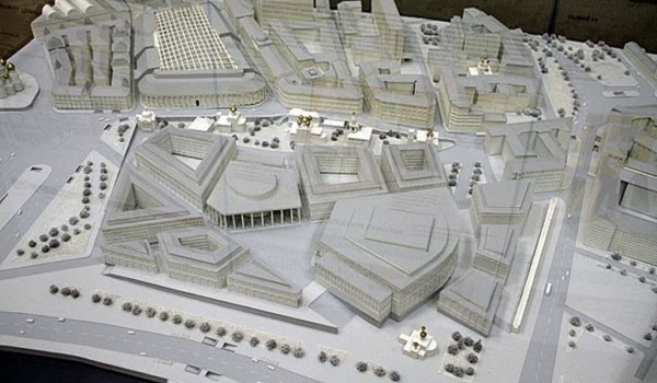 Парламентский центр будет построен в северной части Мневниковской поймы