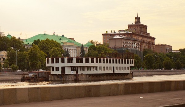 Все дебаркадеры в акватории Москвы-реки будут демонтированы