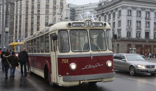 Парад ретротроллейбусов пройдет в Москве 15 ноября