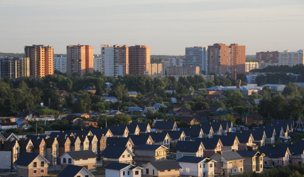 В октябре в «новой» Москве введено более 70 тыс. кв. метров малоэтажного жилья