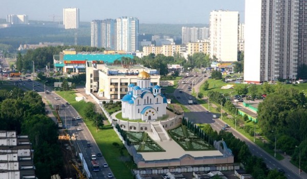 Завершается строительство Храма в честь Покрова Богородицы на юге Москвы