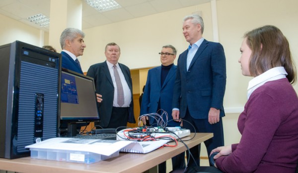 Мэр Москвы Сергей Собянин осмотрел новый корпус Высшей школы экономики в Строгино