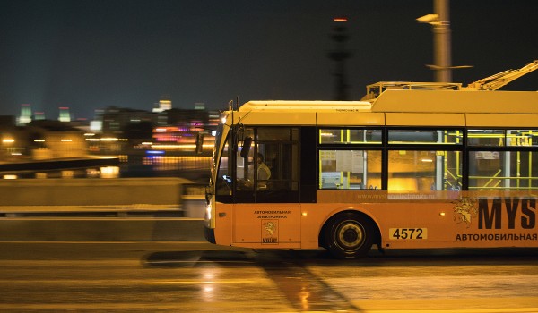 В новогодние праздники ночные автобусы №Н2 и Н3 в Москве будут работать ежедневно