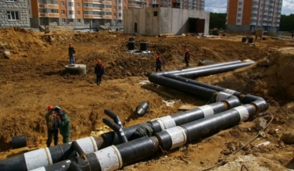 В центре Москвы могут убрать под землю внешние наружные трубы теплоснабжения