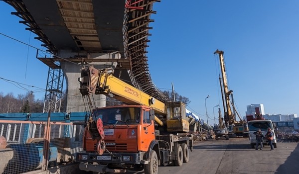 Собянин: Реконструкция развязки МКАД с Каширским шоссе будет завершена в 2015 года