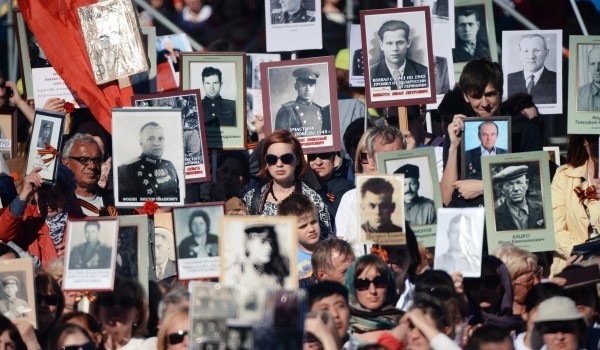 Участники проекта «Бессмертный полк» пройдут по Красной площади 9 мая