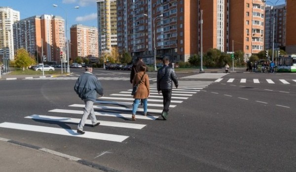 В 2015 году в столице могут появиться новые диагональные пешеходные переходы