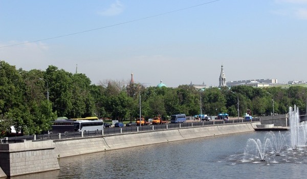 Движение по Болотной и Берсеневской набережным ограничат 18 и 19 апреля 