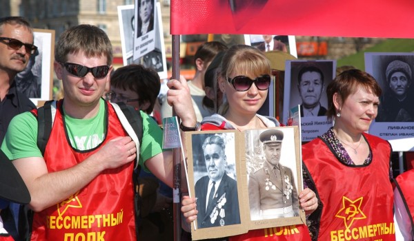 В акции «Бессмертный полк» примут участие не менее 150 тысяч человек    