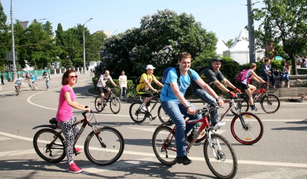 В столице пройдет первый ночной Московский Велопарад
