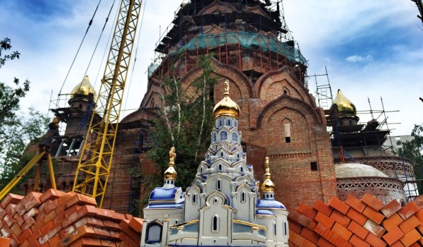 В СЗАО идет строительство пяти православных храмов