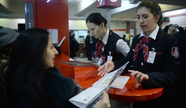 Пассажиры метро чаще всего спрашивали на инфостойке на «Комсомольской» про карту метро и поиск работы