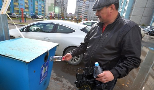 Москвичи проголосовали за обустройство придомовых территорий контейнерами для раздельного сбора мусора