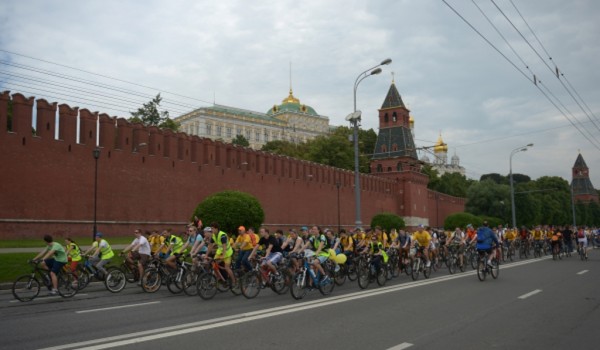 В день 868-летия Москвы в городе пройдет Московский Велопарад