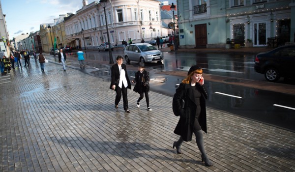 Собянин: Завершено благоустройство 5 исторических улиц в центре Москвы
