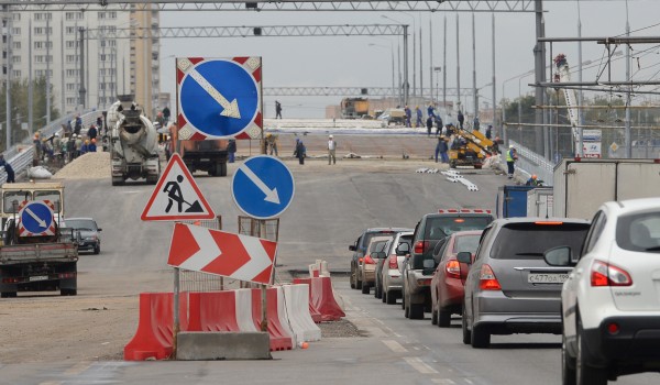 В поселке Сокол с 28 сентября по 28 ноября вводится ограничение движения в связи с реконструкцией газопровода