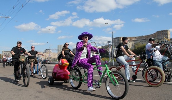 В велокарнавале на Поклонной горе приняли участие порядка 10 тыс. человек