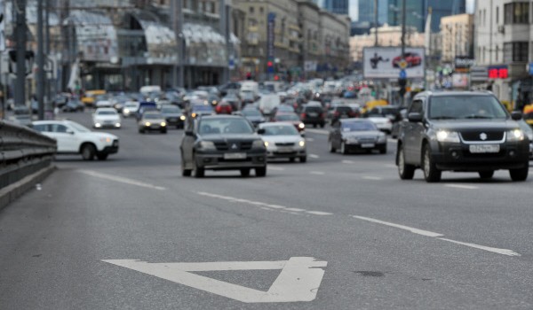 В Москве построено более 150 км выделенных полос для общественного транспорта