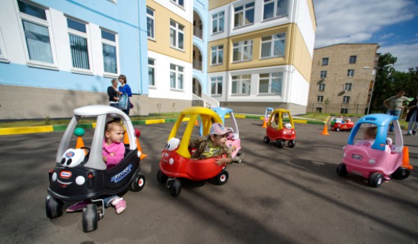 В «новой» Москве в стадии строительства находятся 10 детских садов 