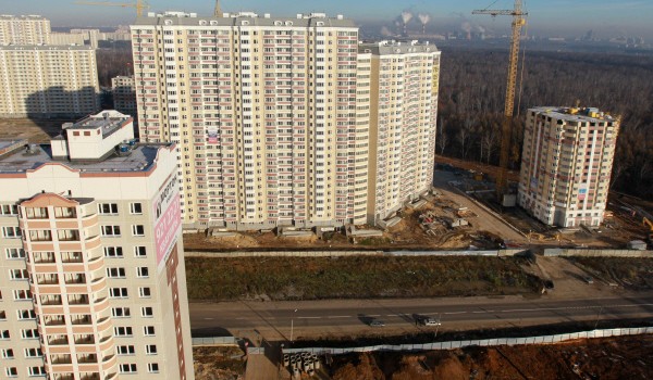 Показатели ввода недвижимости в «новой» Москве в текущем году опережают прошлогодние