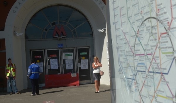 Закрытие северного вестибюля станции метро «Красные ворота» Сокольнической линии перенесли на 2 января 