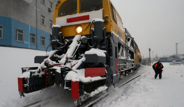 С территории московского региона Октябрьской железной дороги с начала года вывезено более 120 тыс. кубометров снега