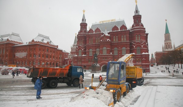 За три недели января в Москве выпало две трети годовой нормы снега
