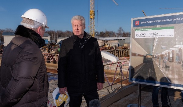 Собянин: Станция метро «Ховрино» станет частью крупного ТПУ Москвы