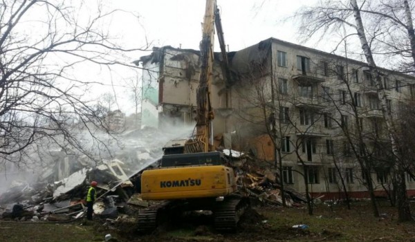 В Москве осталось снести 132 ветхие пятиэтажки