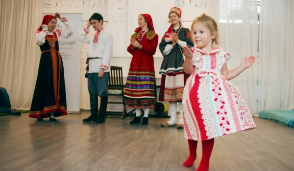 В детской библиотека Культурного центра ЗИЛ состоится фольклорный концерт для малышей