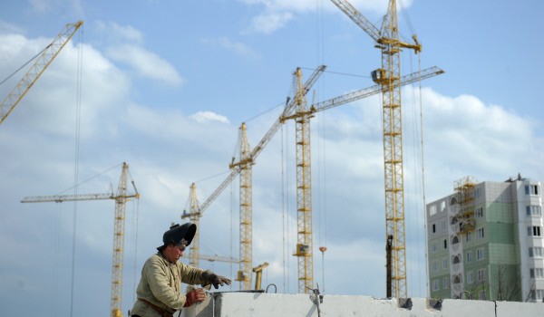 В Москве сегодня строится более 2,5 тыс объектов 